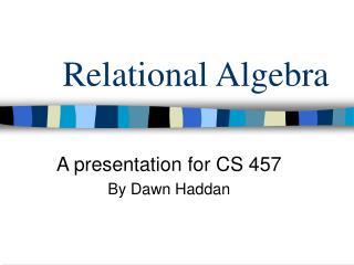 Relational Algebra