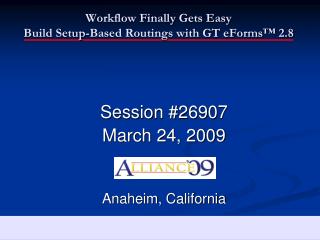 Workflow Finally Gets Easy Build Setup-Based Routings with GT eForms™ 2.8
