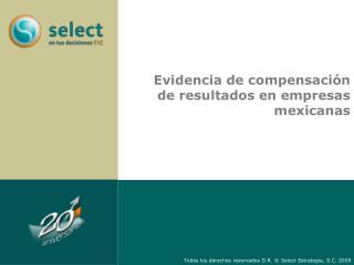 Evidencia de compensación de resultados en empresas mexicanas