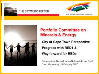 Portfolio Committee on Minerals &amp; Energy