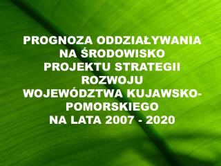 Zawartość prognozy