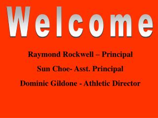Welcome