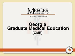 Georgia Graduate Medical Education (GME)