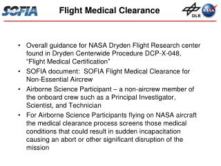 Flight Medical Clearance