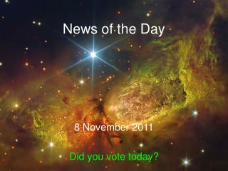 News of the Day
