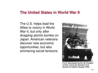 The United States in World War II