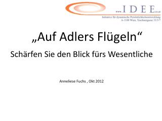 „Auf Adlers Flügeln“