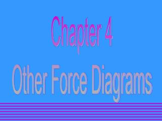 Chapter 4 Other Force Diagrams