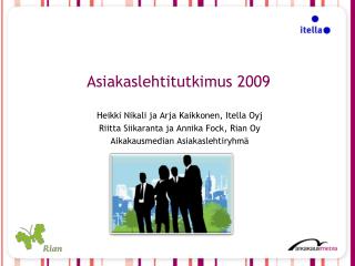 Asiakaslehtitutkimus 2009