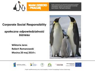 Corporate Social Responsibility społeczna odpowiedzialność biznesu