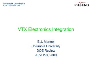 VTX Electronics Integration