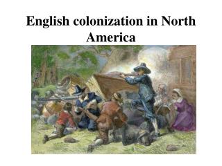 English colonization in North America