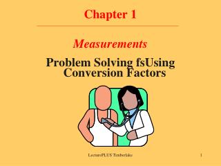 Chapter 1 Measurements