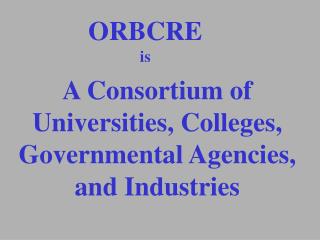ORBCRE is