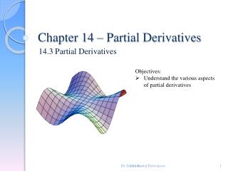 Chapter 14 – Partial Derivatives