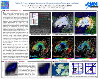 Retrieval of snow physical parameters with consideration of underlying vegetation