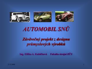 AUTOMOBIL SNŮ