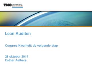 Lean Auditen