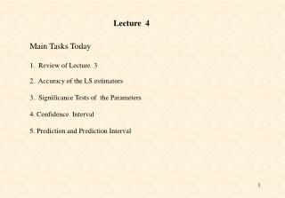 Lecture 4