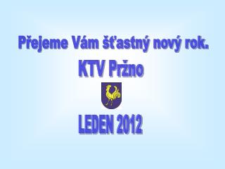 Přejeme Vám šťastný nový rok.