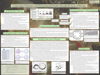 Connecting Chemistry and Environmental Studies through the Lens of Entropy