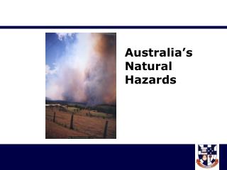 Australia’s Natural Hazards