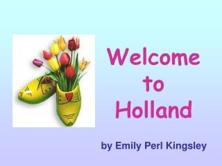 Welcome to Holland