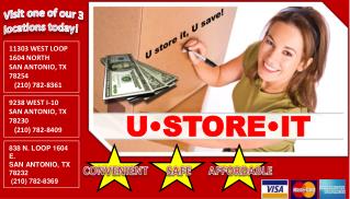 U store it, U save!