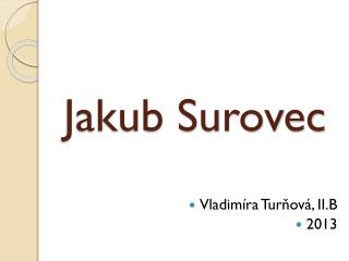 Jakub Surovec