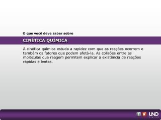 CINÉTICA QUÍMICA