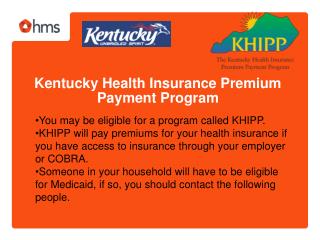 Kentucky Health Insurance Premium Payment Program