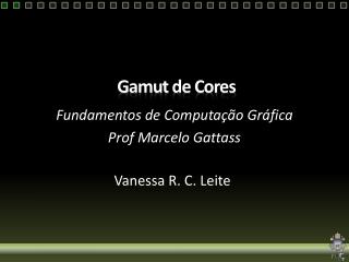 Gamut de Cores