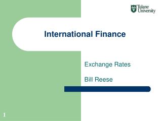 International Finance