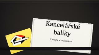 Kancelářské balíky