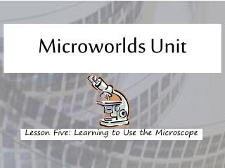 Microworlds Unit