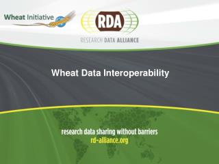 Wheat Data Interoperability