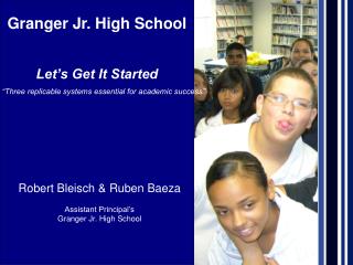 Granger Jr. High School Let’s Get It Started