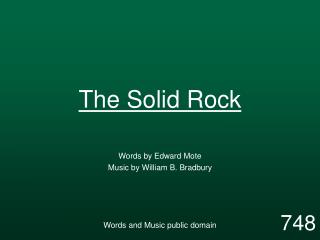 The Solid Rock