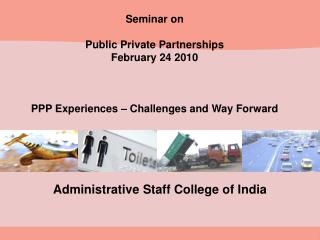 Seminar on Public Private Partnerships February 24 2010