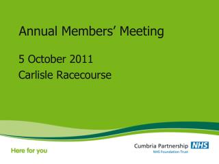 Annual Members’ Meeting