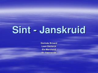 Sint - Janskruid