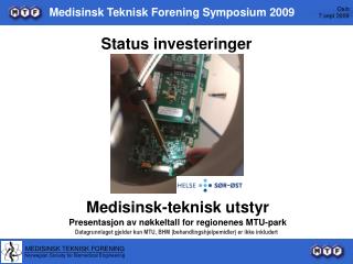 Medisinsk Teknisk Forening Symposium 2009