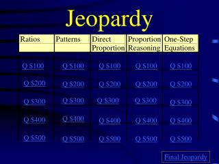 Jeopardy