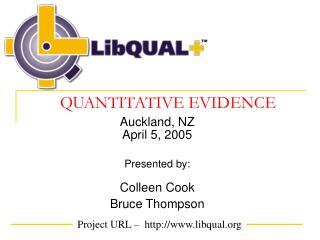 QUANTITATIVE EVIDENCE