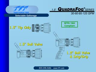 Selectable Gallonage