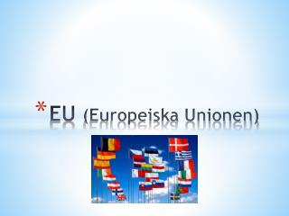 EU (Europeiska Unionen)