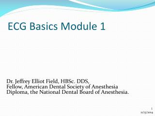 ECG Basics Module 1
