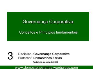 Governança Corporativa Conceitos e Princípios fundamentais