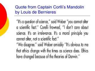 Quote from Captain Corlli’s Mandolin by Louis de Bernieres
