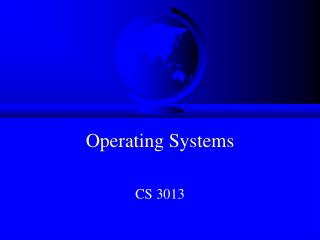 Operating Systems